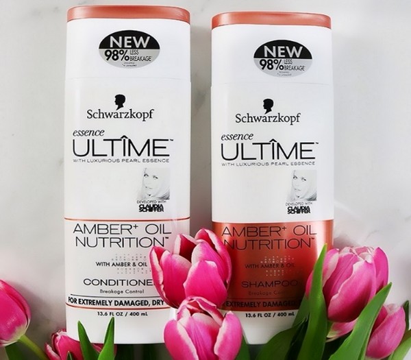 モデルのようなカール：新製品Schwarzkopf Amber + Oil Nutrition