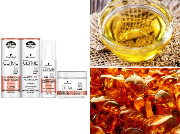 モデルのようなカール：新製品Schwarzkopf Amber + Oil Nutrition