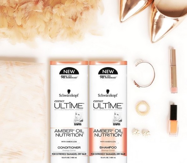 モデルのようなカール：新製品Schwarzkopf Amber + Oil Nutrition