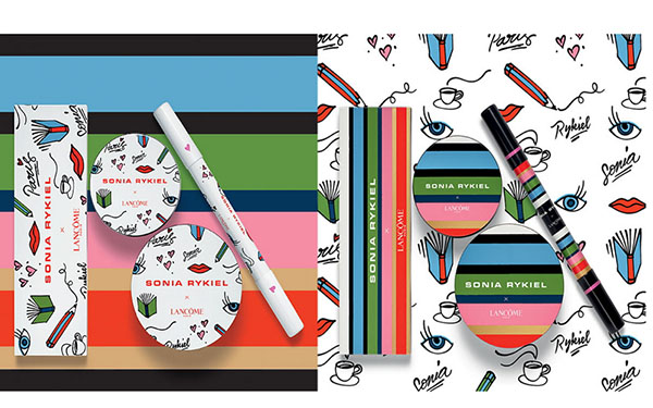パリの看板の魔法：Sonia Rykiel xLancômeの装飾コレクション