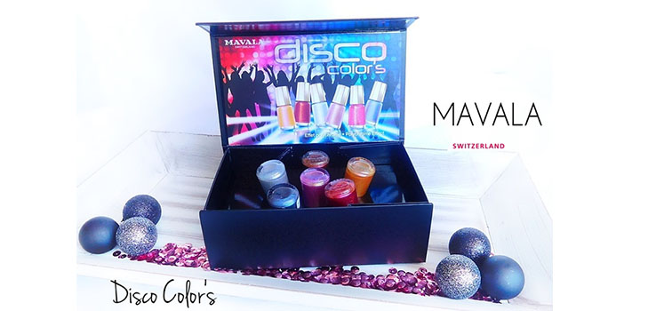 ワニスのコレクションの休日のマジックMavala Disco Color
