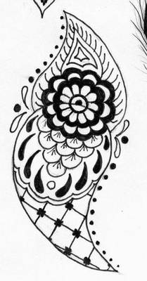 Mehendi、自宅で
