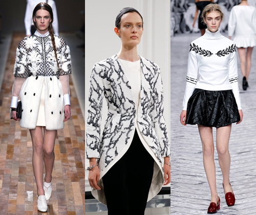 2013年冬のおしゃれな服2014：2014年のファッションのスタイルとシルエットの写真