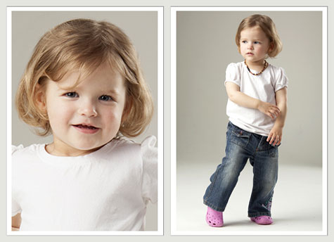 ファッショナブルな子供のヘアカット2014、写真