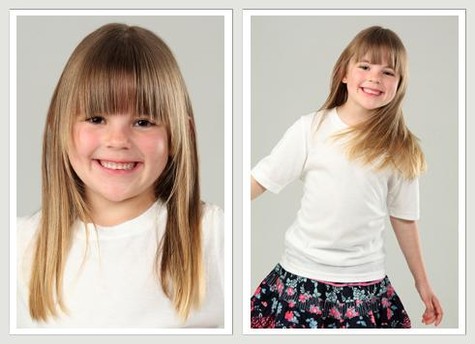 ファッショナブルな子供のヘアカット2014、写真