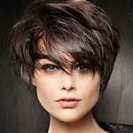 おしゃれなショートヘアカットの冬2014：ショートヘアのための最もスタイリッシュなヘアカットの写真