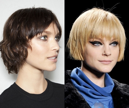 おしゃれなショートヘアカットの冬2014：ショートヘアのための最もスタイリッシュなヘアカットの写真