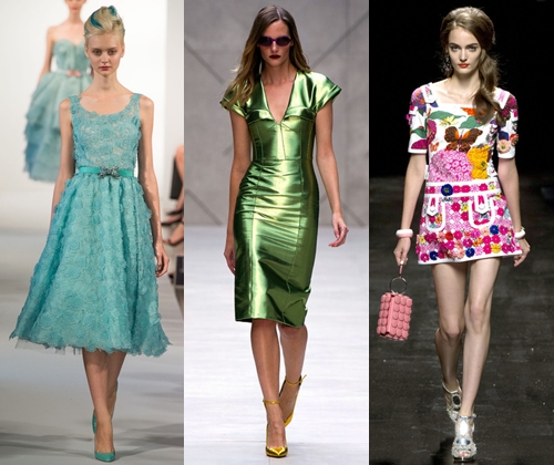  ファッショナブルなドレス2013年春夏