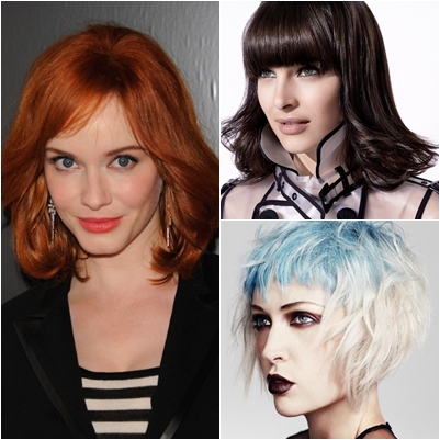 トレンディーなミディアムヘアカット2013
