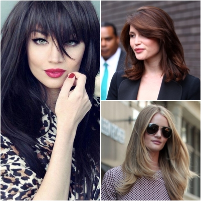 2013年の長い髪のためのファッショナブルなヘアカット