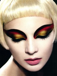 2012年の新年のメイク