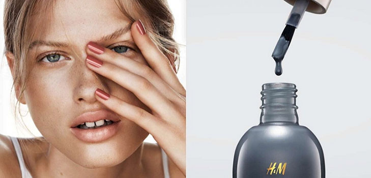 秋の花火：ワニスのコレクションH＆M Beauty