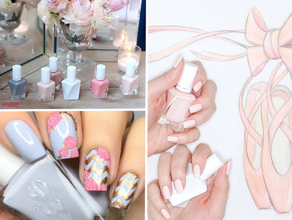 パステルマニキュア：ワニスのコレクションEssie Gel Couture Ballet Nudes 2017