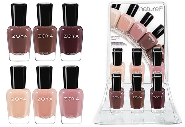 Zoyaによるパステルマニキュア：ワニスのコレクションNaturel 3 Spring 2017