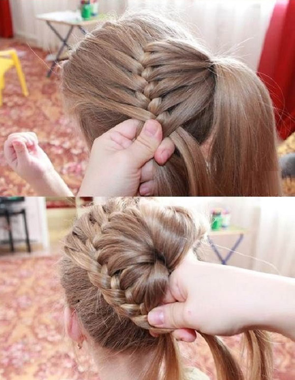 新年2017のための自分の手で女の子のためのヘアスタイル - 短い、中型および長い髪のためのアイデア、ステップバイステップの写真とビデオ