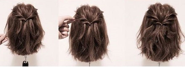 新年2017のための自分の手で女の子のためのヘアスタイル - 短い、中型および長い髪のためのアイデア、ステップバイステップの写真とビデオ