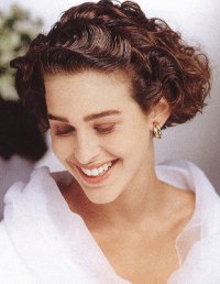 ロマンチックなヘアスタイル
