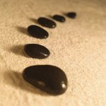 石療法または石のマッサージ