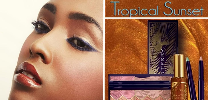 暖かい夏の輝き：装飾コレクションBy Terry Tropical Sunset