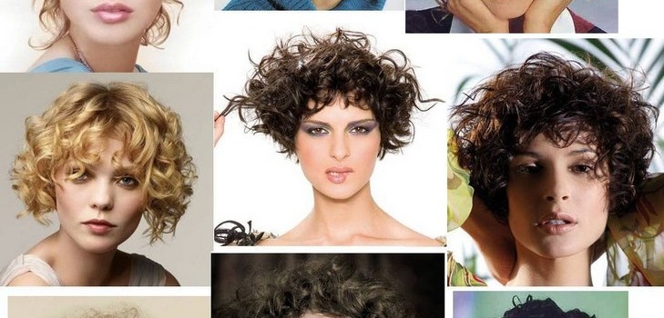正方形の夕方のヘアスタイル