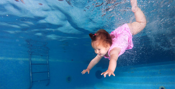  子供の水泳