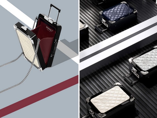 ロードコール：ChanelのクラッチスーツケースTrolley Minaudiere