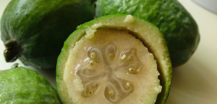 feijoaを食べる方法：正しくfeijoaを食べる方法