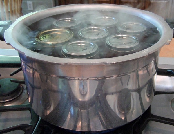冬の缶詰のキノコ