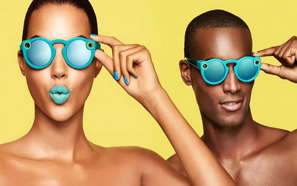 Snapchatの新機能：ビデオモードの眼鏡