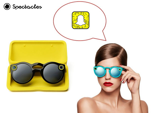 Snapchatの新機能：ビデオモードの眼鏡