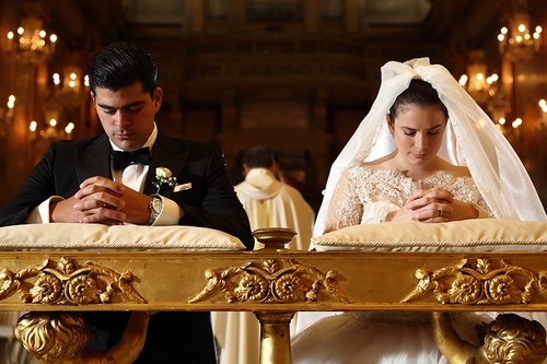 正教会とカトリック教会での結婚式