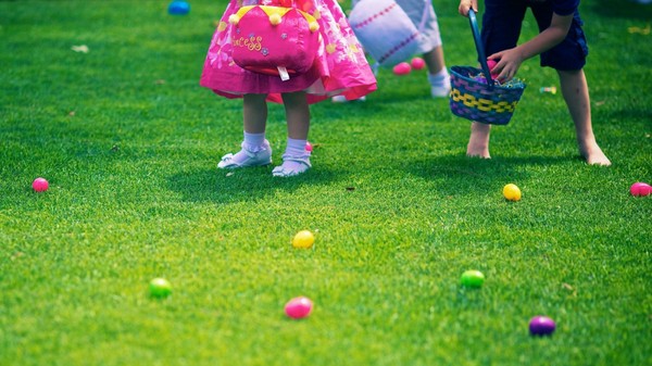 子供のためのイースター：コンテストと面白いゲーム