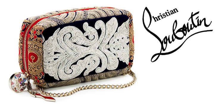 シンデレラの枕：クラッチバッグPiloutin by Christian Louboutin