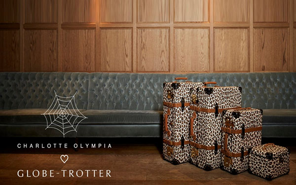 休暇のための時間：travel-collection Globe-Trotter x Charlotte Olympia