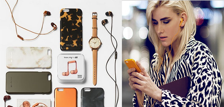 スウェーデンのデュオ：アクセサリーコレクションHappy Plugs x H＆M