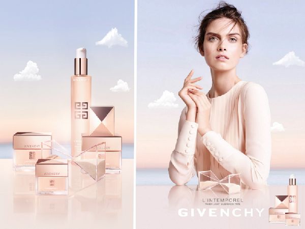 シワに対する日光：アンチエイジングラインGivenchy L'Intemporel