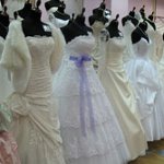 ウェディングドレスのファブリック