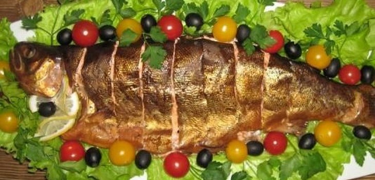 新年の魚からの料理