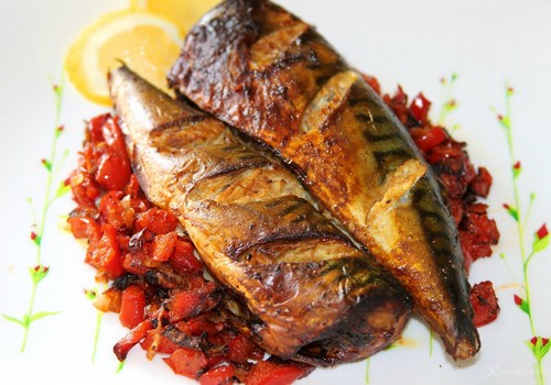 新年の魚からの料理