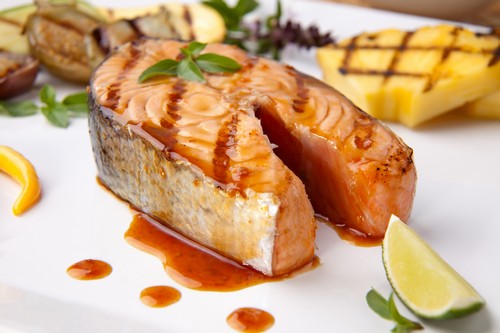 新年の魚からの料理