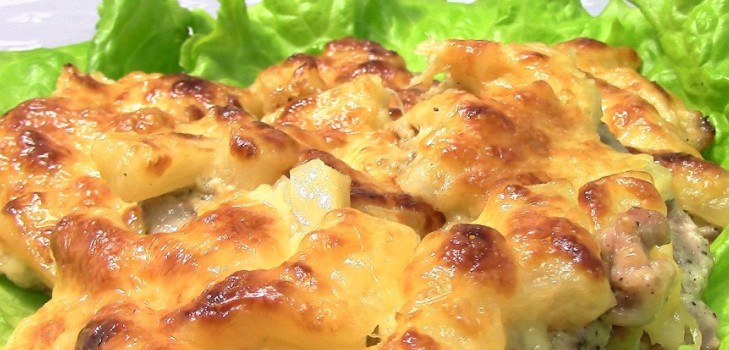 フランス語で肉を細かく刻んだジャガイモ：オーブンとマルチバクのレシピ