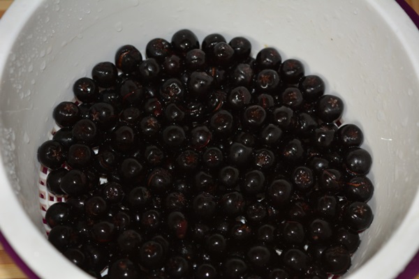 チョコレートashberryからコンポート