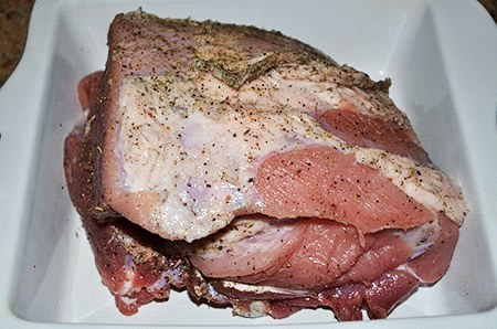 豚肉マリネ 肉の片