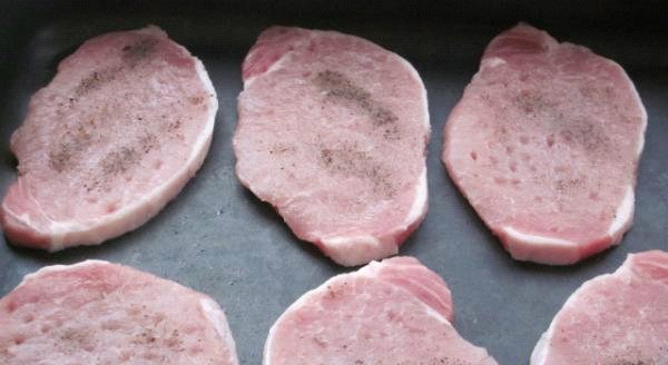 豚肉マリネポテト 刻んだ肉