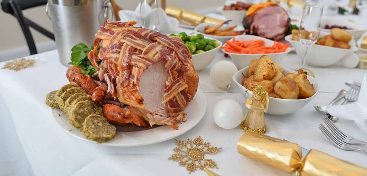 新年のシェフからの料理