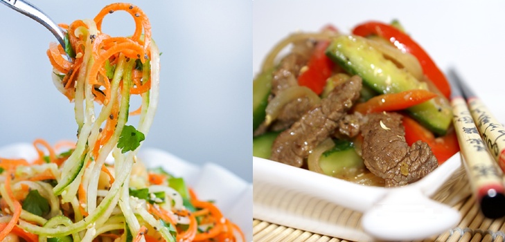 韓国の冬のキュウリ - ニンジン、肉、滅菌なしのレシピ。ファーストクッキングの冬の韓国人キュウリサラダ