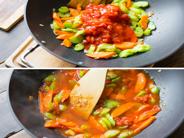 野菜のガーニッシュとマリネの簡単な鶏レシピ