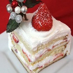 写真撮影：2月14日のケーキの準備