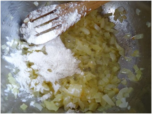 揚げ物をする