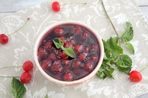 冬のためのチェリーconfiture、レシピ。マルチバークでチェリージャムを調理する方法、手順説明